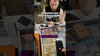 As a vendor would you honor your sticker price? #pokemoncards #pokemonvendor #pokemontcg