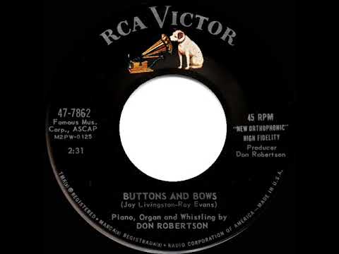 1961 Don Robertson - Buttons And Bows