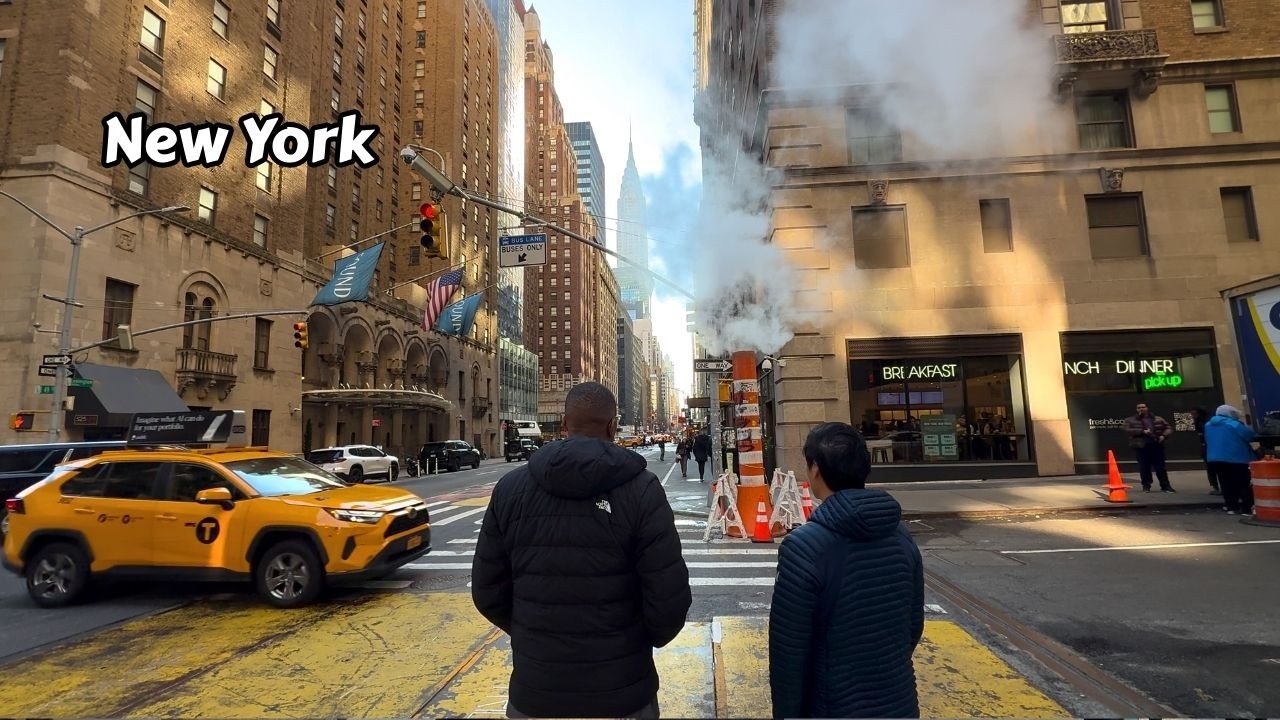 Walking The Streets Manhattan New York City