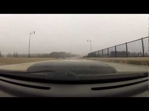 GoPro Hero 2 new road and overpass in Staples