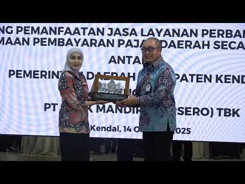 MOU & PKS PEMKAB KENDAL - BANK MANDIRI TERKAIT PAJAK DAERAH