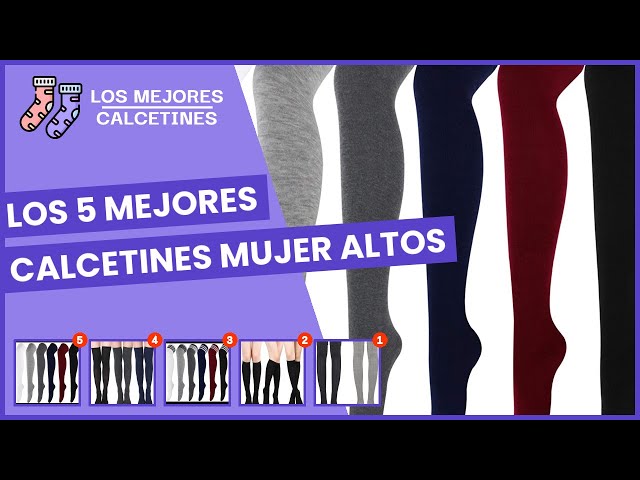 Vídeo relacionado con UILYNIU 4 Pares Calcetines Largos para Mujeres Calcetines Largos Invierno Algodón Caliente, Blancas Mujer Sobre Rodilla Altos Muslo, Calcetines Altos Mujer, para vida diaria, fiesta, Cosplay