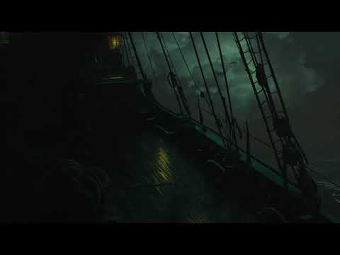 🌧️⚓ DEEP SLEEP in 5 Minutes (NO ADS) • Rain & Ocean Sounds on a Pirate Ship for Body and Mind 💤🌊