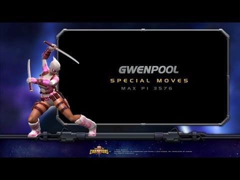Gwenpool Special Moves | Marvel Contest of Champions