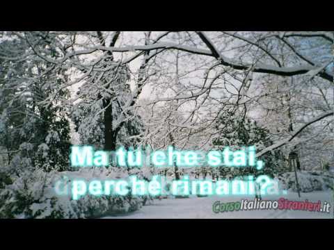 Fabrizio De André - Inverno ~Con Testo Lyrics HD~
