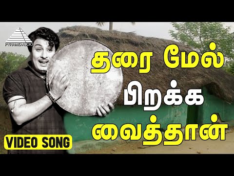 தரை மேல் பிறக்க வைத்தான் Video Song | Padagotti | M. G. Ramachandran | Viswanathan–Ramamoorthy