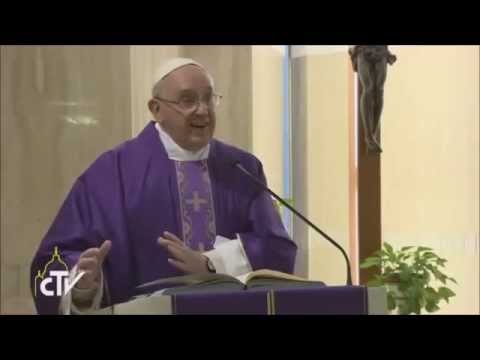 Homilia do Papa Francisco - 24/03/2014 - Dublado pela Pascom Lapa - SP