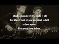 Like Everytime Before  THE EVERLY BROTHER  (with lyrics)