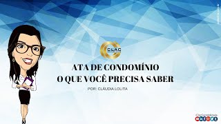 Ata de condomínio - O que você precisa saber