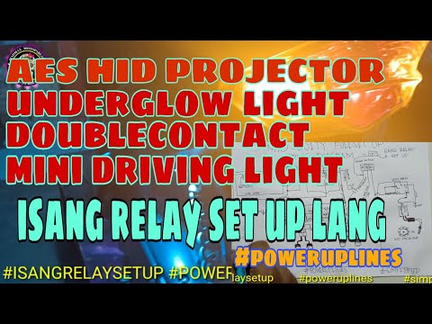 MIO SPORTY POWER UPLINES FULL WIRING DIAGRAM WITH AES HID PROJECTOR | SOULTY POWER UPLINES METHOD