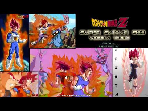 Dragon Ball Z - Super Saiyan God Vegeta Theme (The Enigma TNG) Video