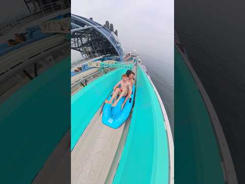 WATERSLIDE WITH A LAUNCH / Norwegian Aqua 🚢