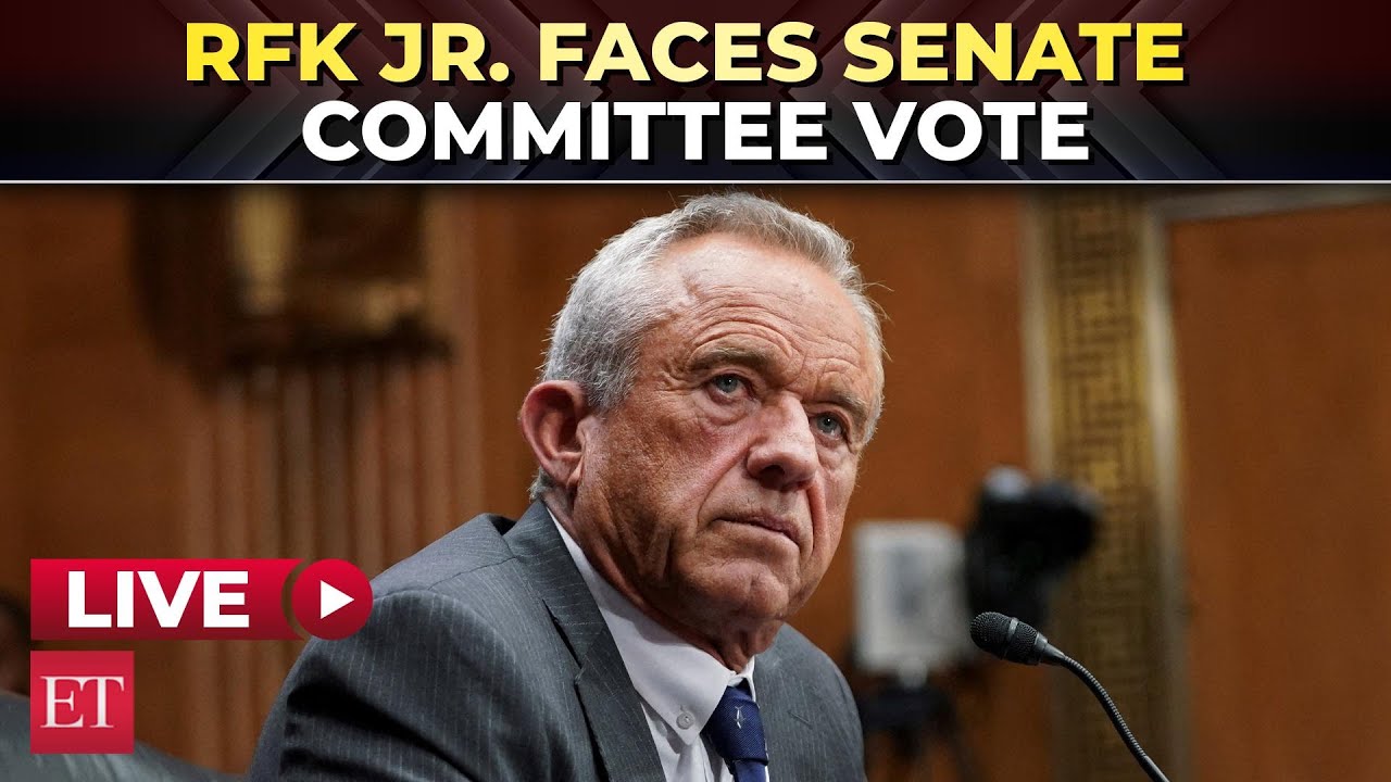 LIVE | Robert F Kennedy Jr. faces Senate committee vote for health secretary confirmation