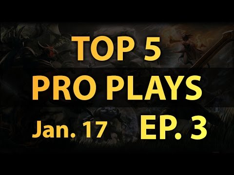Dota 2 Top 5 Pro Plays Daily - Ep. 3 (1/17/2015)