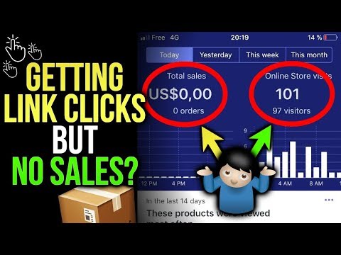 Getting Shopify Link Clicks With No Sales? (SOLVED)