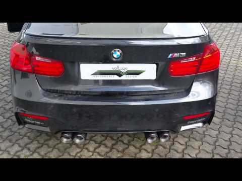 Akrapovic Slip-On Titanium Exhaust System M3 F80 by Voltage Design GmbH