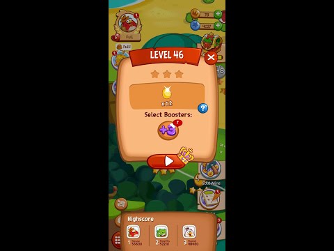 Angry Birds Blast Level 46