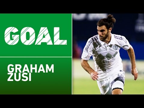 GOAL: Graham Zusi rips one into the back of the net