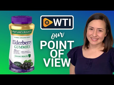 Nature's Bounty Elderberry Gummies - WTI product video review