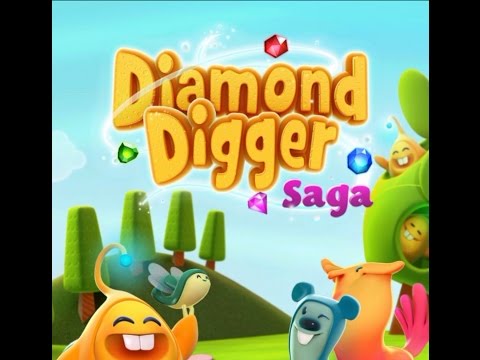 Diamond Digger Saga (by King) HD gameplay