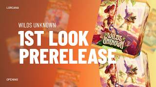 Wilds Unknown Prelease Unboxing | Disney Lorcana Product Opening & Early Look!