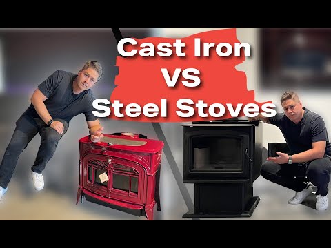 Cast Iron Vs Steel Wood Burning stoves (Which one suits your needs better?)