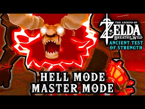 This Breath of the Wild Mod got even HARDER?? HELL MODE Ancient Test of Strength