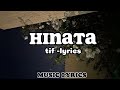 TIF  -  HINATA  (lyrics)