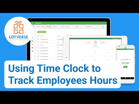 Using Time Clock to Track Employees Hours in Loyverse