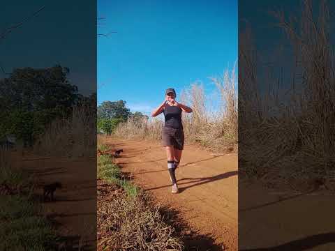 Caminhada sertaneja Comunidade Santa Rita município Vianópolis Goiás Brasil #interiordegoias