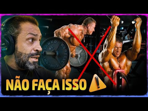 Reagindo ao treino do Dorian Yates que você NÃO deve fazer