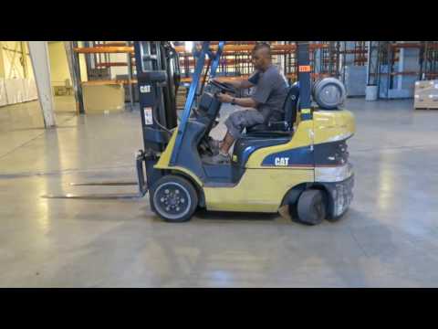 Lot 370 Caterpillar C5000 Forklift