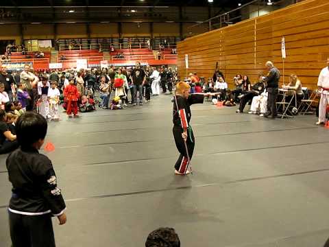 Quebec Open 2009 - Max Kelland - Weapons Form / Bo Kata