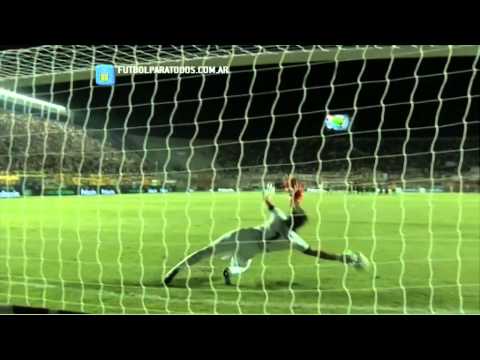 La definición por penales. Central 0 (4) - Huracán 0 (5). Final. Copa Argentina. FPT.