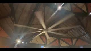 Big Ass Fans Essence Ceiling Fans in Villa del Palmar, Cancun, Mexico.