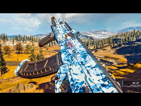 WARZONE BATTLE ROYALE AK-27 TEAM GAMEPLAY! (NO COMMENTARY)