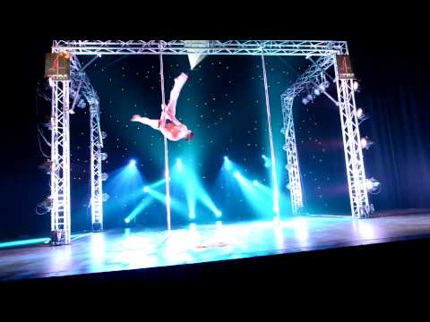 Miss Pole Dance UK 2014 - Performance by Daniel Rosen
