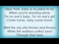 Leona Naess - New York Baby Lyrics
