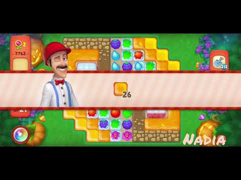 Gardenscapes Level 7761, 7762, 7763🥀. No Boosters used