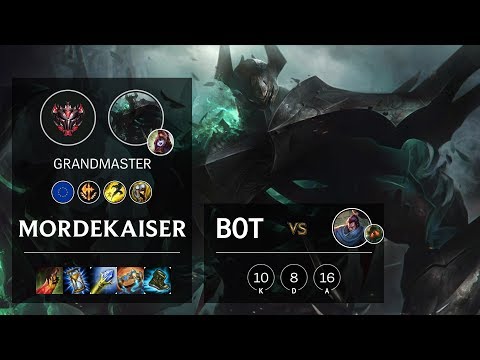 Mordekaiser Bot vs Yasuo - EUNE Grandmaster Patch 10.9