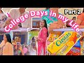 (Part.2) College Days in my life📍Delhi University ( Event, Study, Traditional, MKT) Pragati shreya