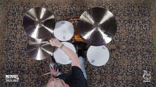 Video thumbnail for Sabian 16" HHX Thin Crash Cymbal - 916g (11606XTN-1100719T) by Memphis Drum Shop