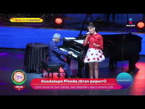 Armando Manzanero, Filippa Giordano y Guadalupe Pineda en Todo es personal | Sale el Sol