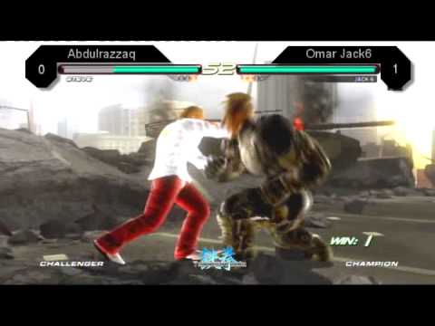 TekkenArabia T4 -  Abdulrazzaq ( Steve ) vs. Omar Jack6 ( Jack-6 ) - Final  L1
