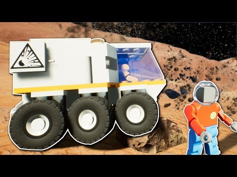 MARS AVALANCHE SURVIVAL! - Brick Rigs Multiplayer Gameplay - Lego Space Roleplay