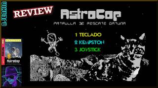 Astrocop : Homebrew from 2020 - on the ZX Spectrum 48K !! with Commentary