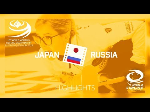 HIGHLIGHTS: Japan v Russia - round robin - LGT World Women's Curling Championship 2019