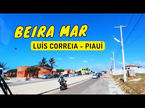 Orla da Praia de Atalaia em Luís Correia Piauí ( beira mar de Luís Correia )