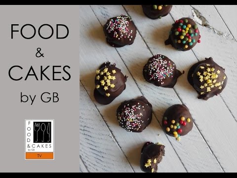 Cake pops de chocolate (postres sin horno) - Videoreceta