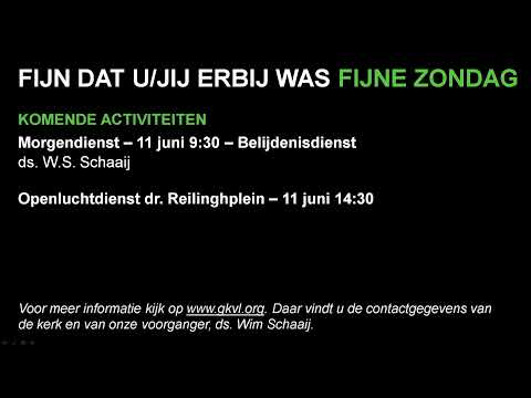 04-06-2023 | 16:30 horas | ds. R.D. Elzinga - Houd je nog vol?
